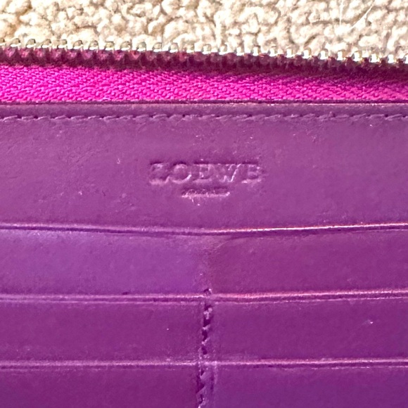 Loewe Anagram Zippy Long Wallet - Picture 9 of 14